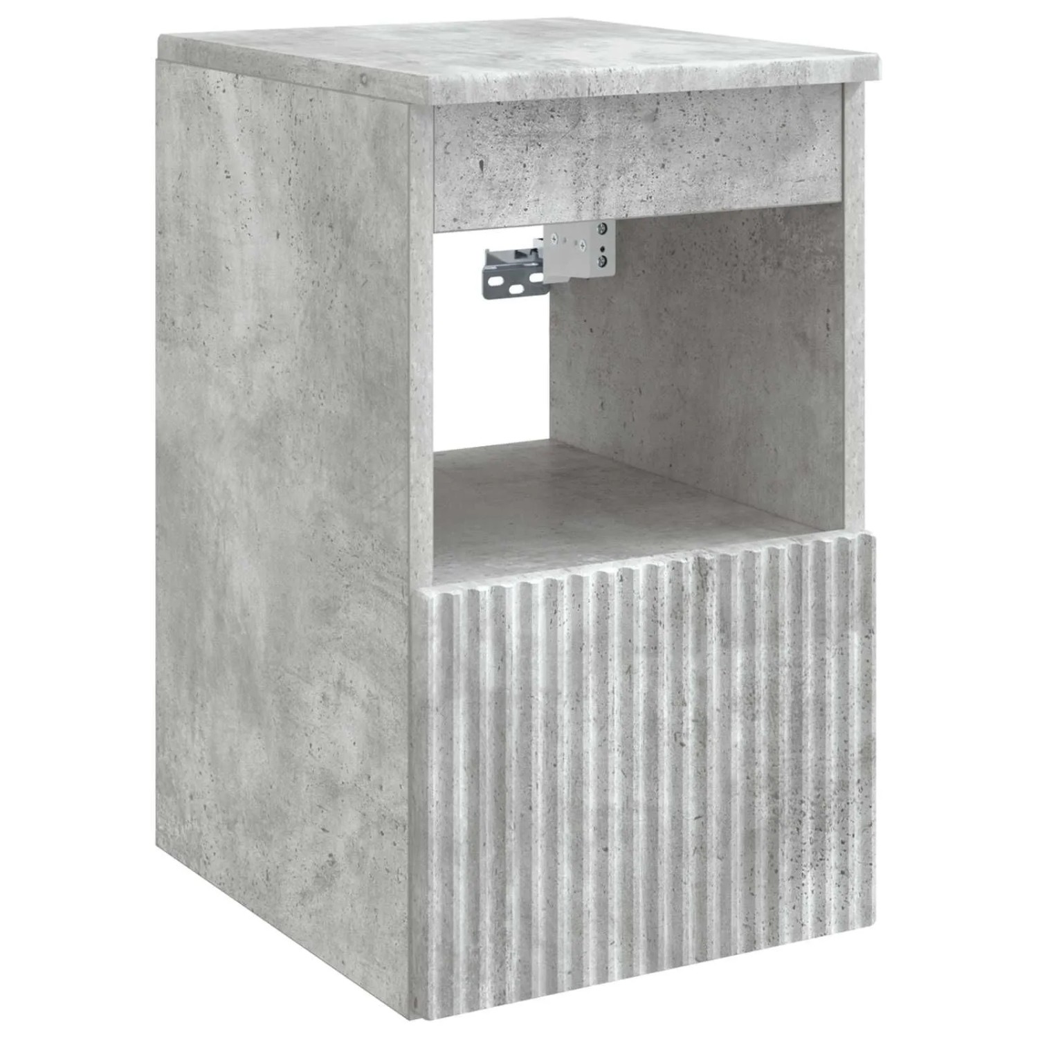 vidaXL Badezimmerschrank Betongrau 30 x 35 x 50 cm Holzwerkstoff 890485