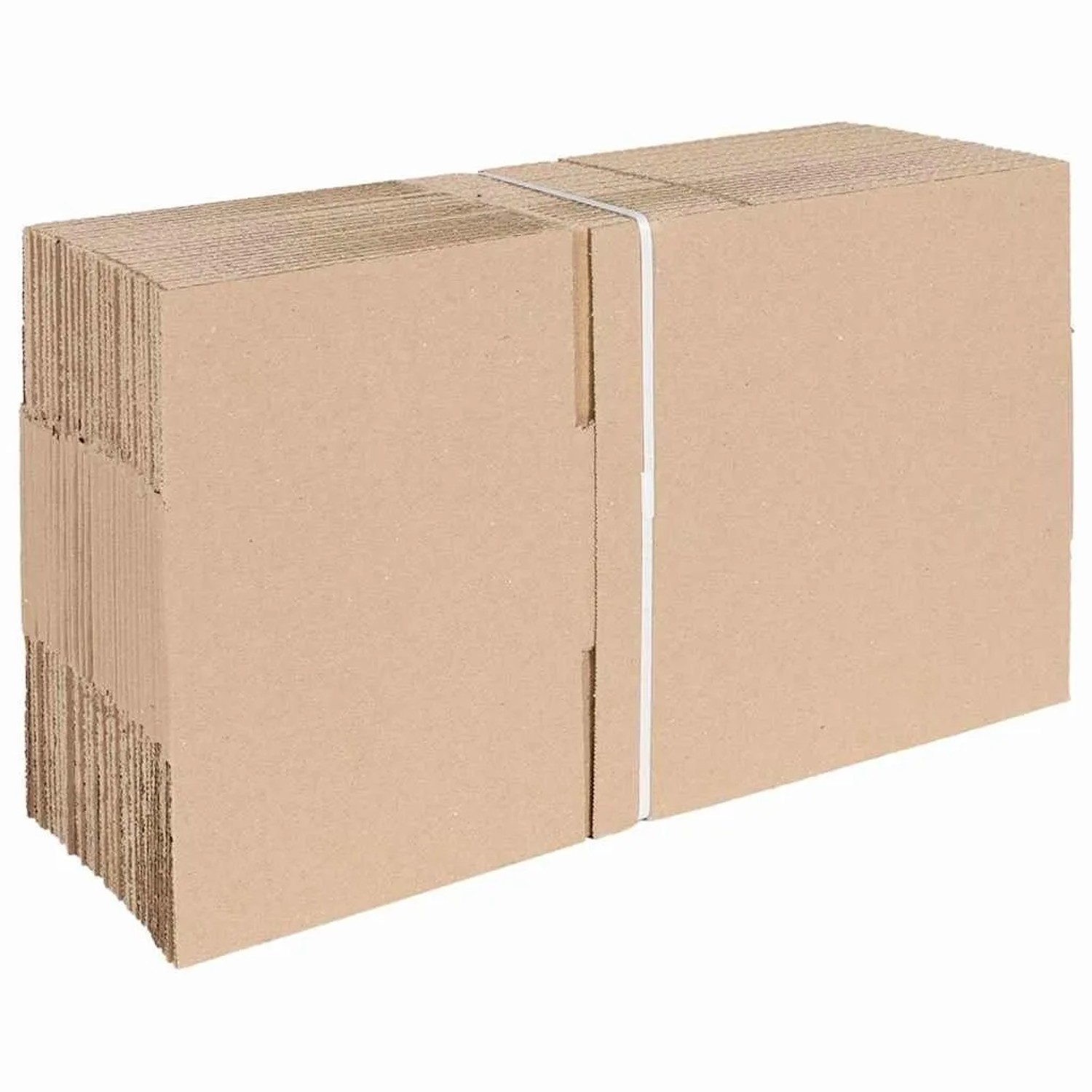 vidaXL Faltbox mit Speicher 50 Stk Natur 25 x 17,5 x 10 cm Karton 4106566_3