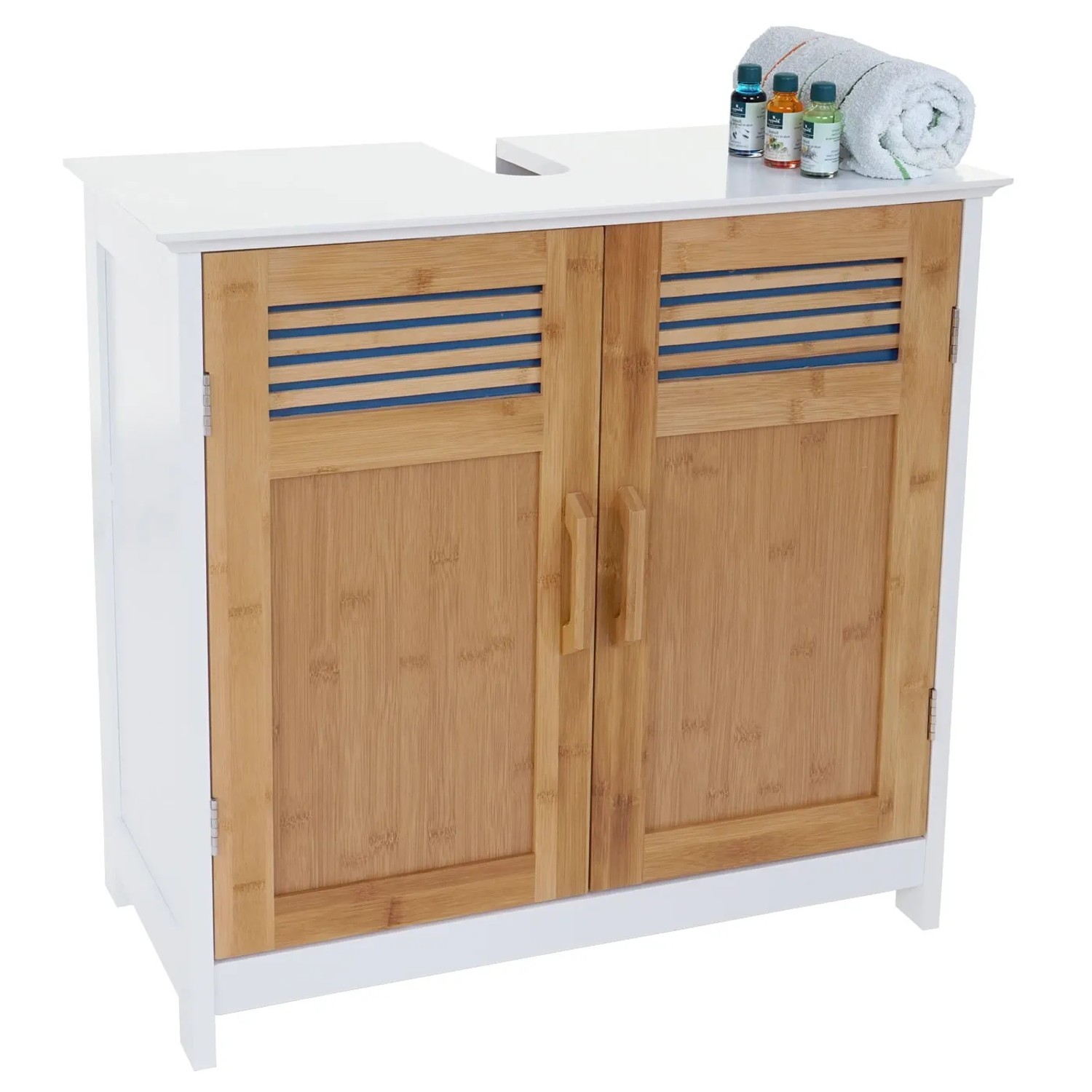 MCW Bambus Waschbeckenunterschrank A85 kaufen bei OBI