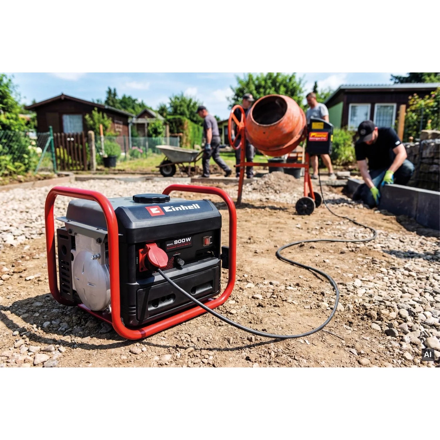 Einhell-Stromerzeuger TC-PG 900 900 W 4,2, Tank