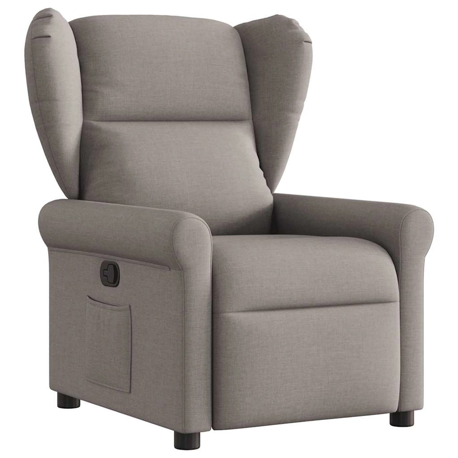 vidaXL Relaxsessel Taupe Stoff 4015663
