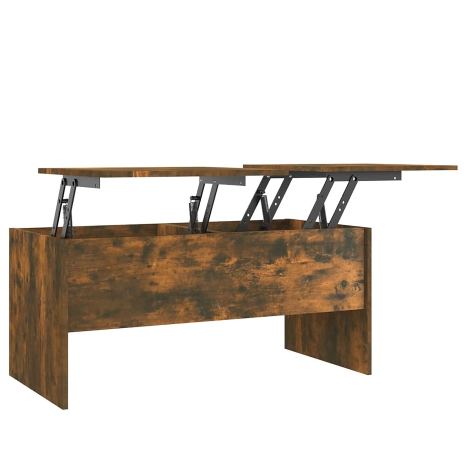 vidaXL Couchtisch Räuchereiche 102x50,5x46,5 cm Holzwerkstoff 819299 günstig online kaufen
