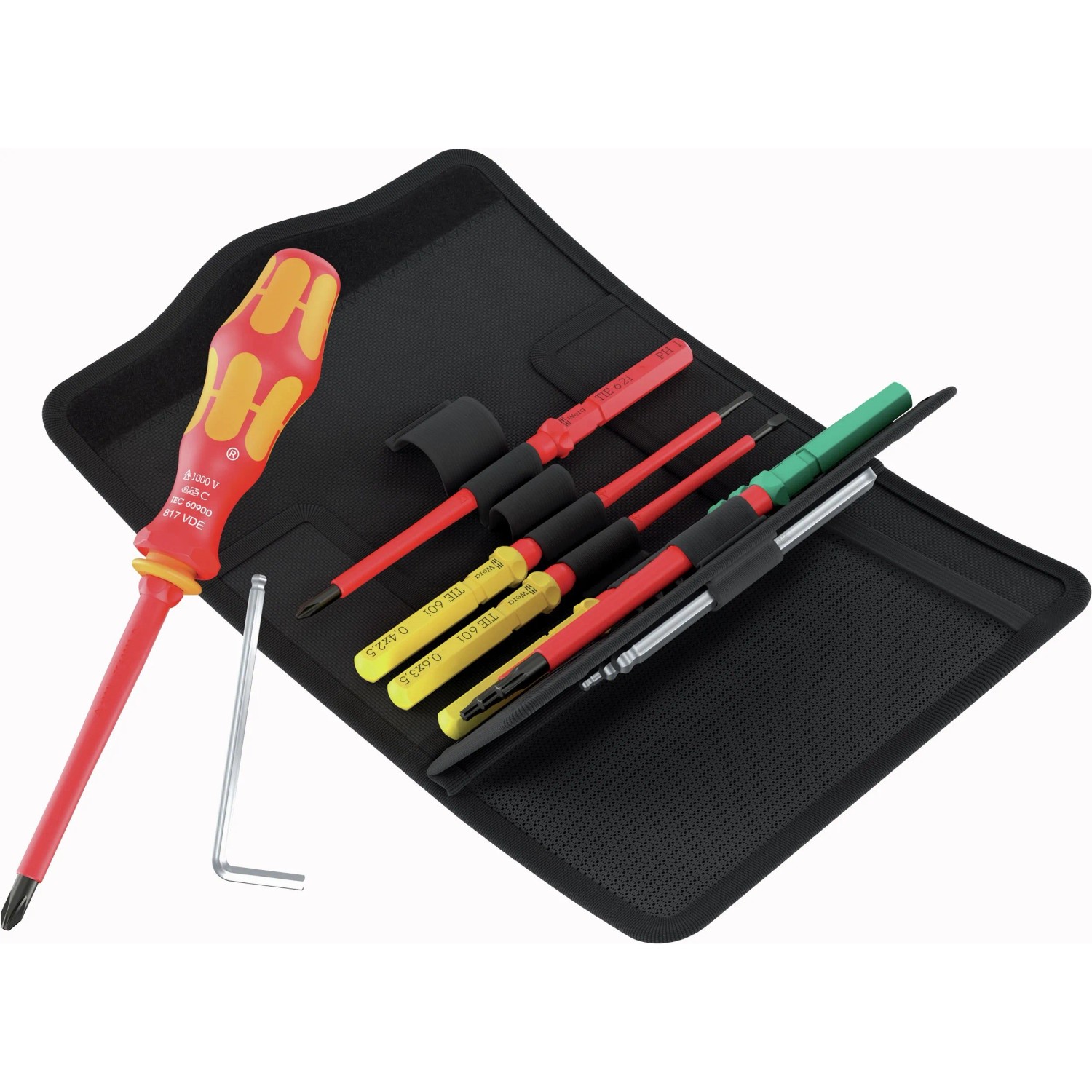 Wera Werkzeugset Profi-Tasche 13-teilig VDE Kraftform