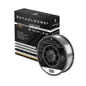 STAHLWERK MIG MAG Aluminium Schweißdraht ER5356, 1,0 mm, 2 kg Rolle. Für Löt- & Schweißgeräte.
