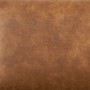 Rechteckiges Wandkissen, 60x30 cm, braune Leder-Optik, zur Wandgestaltung.