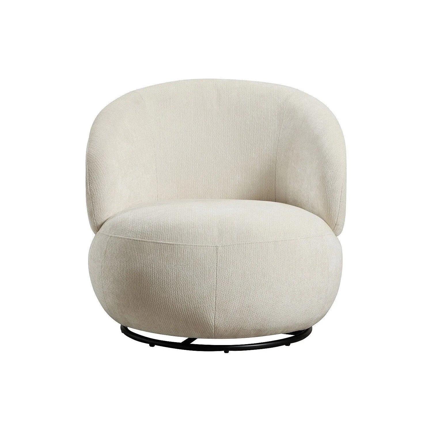 Vente-unique Sessel Mit Gerader Rückenlehne Lacazo Beige 76 cm