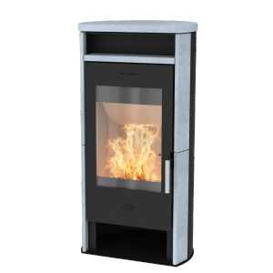 Fireplace Kaminofen Santa Fe Speckstein 6 kW