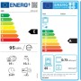 Energieeffizienzlabel für Kühlschrank, Geschirrspüler, Herd und Dunstabzugshaube der Küchenzeile Joelina.