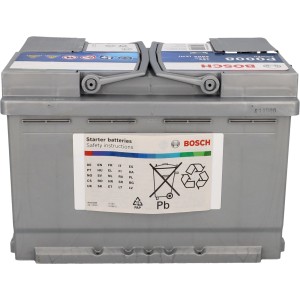 Bosch PowerLine SLI 74Ah Autobatterie, zuverlässig und leistungsstark für Fahrzeuge ohne Start-Stopp-System.