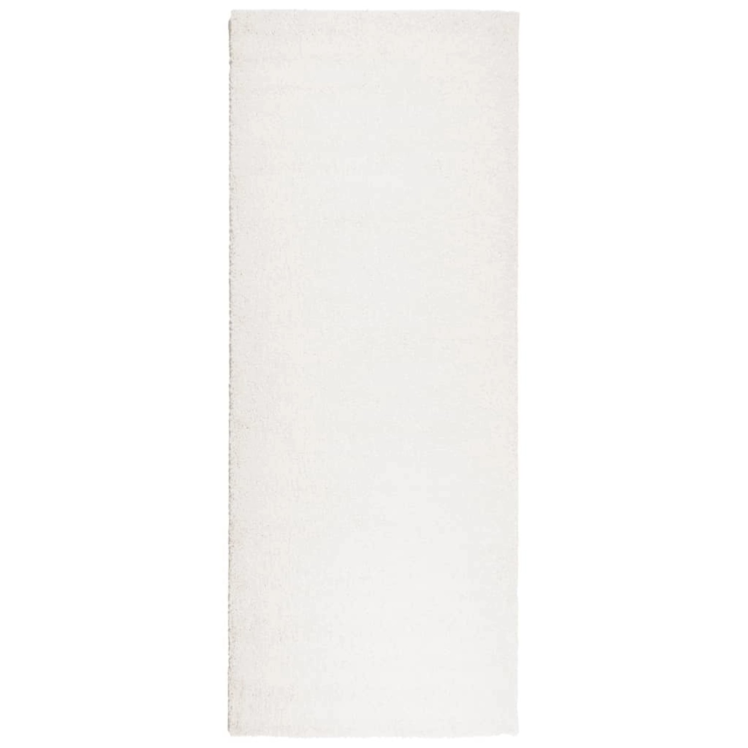 vidaXL Teppich Shaggy Hochflor Modern Creme 80x200 Cm 1954057 günstig online kaufen