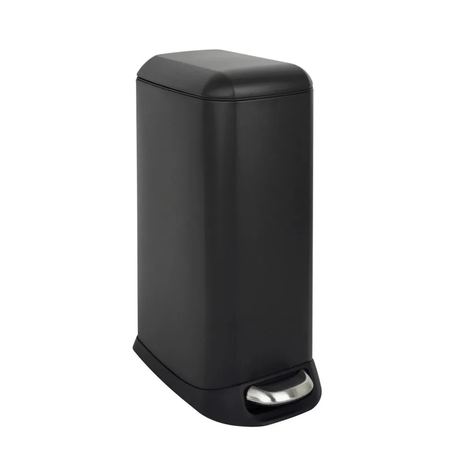 Svita TS20 Mülleimer Treteimer Abfalleimer 20l Mit Inneneimer Pedal Schwarz