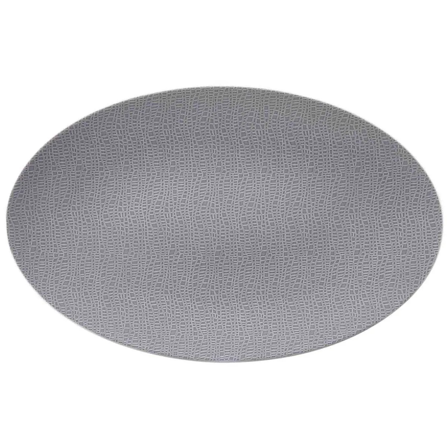 Seltmann Weiden Life Fashion Servierplatte 40x26 cm Elegant Grey