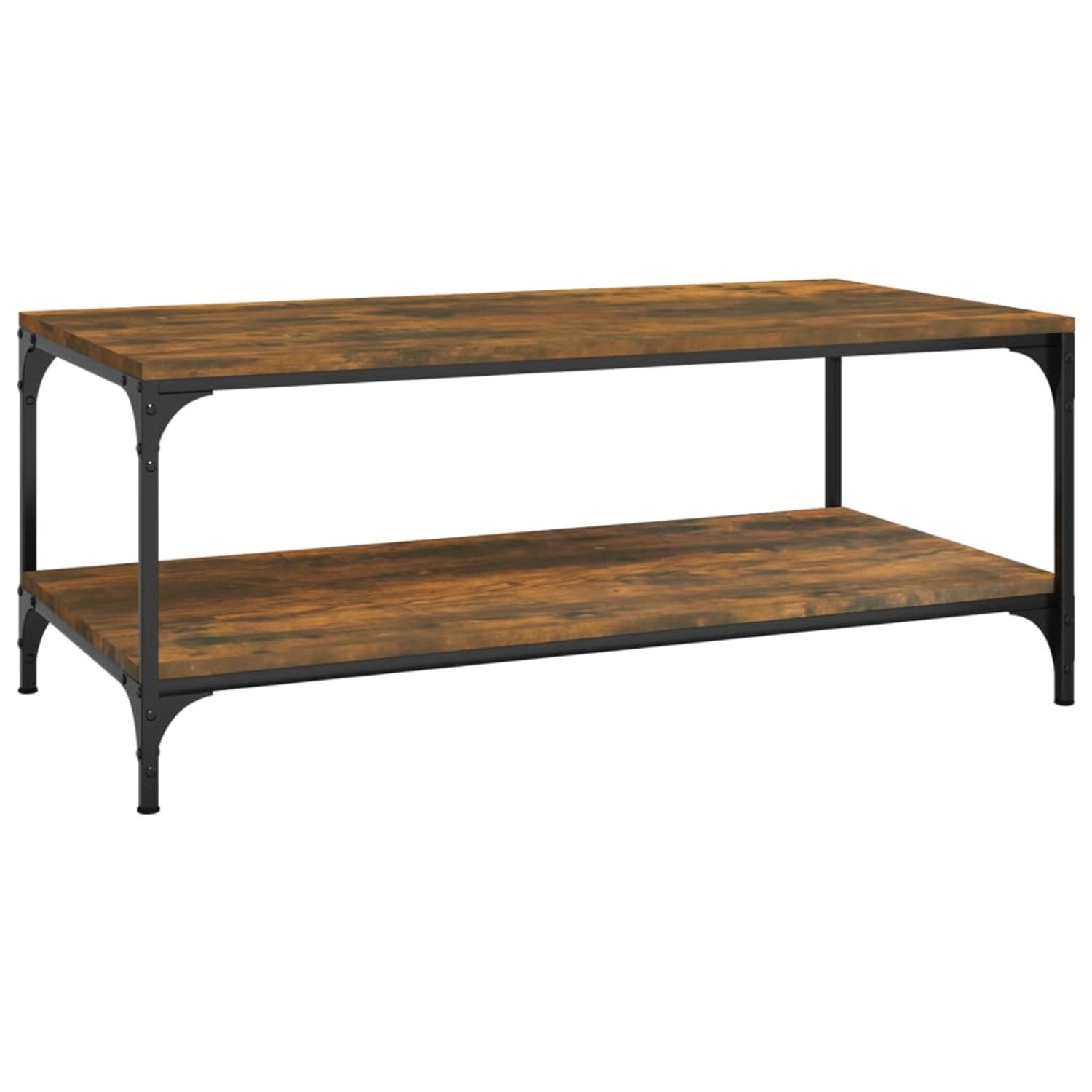 vidaXL Couchtisch Räuchereiche 100x50x40 cm Holzwerkstoff 819364 günstig online kaufen