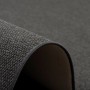 Detailaufnahme: Anthrazitfarbener Snapstyle Teppichläufer Bentzon, Flachgewebe, 80x400cm.