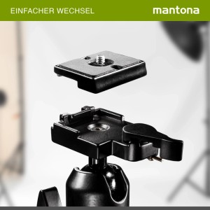 Mantona Scout Schnellwechselplatte