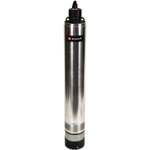 Einhell Tiefbrunnenpumpe GC-DW 1045 N aus Edelstahl für Brunnen und Zisternen.