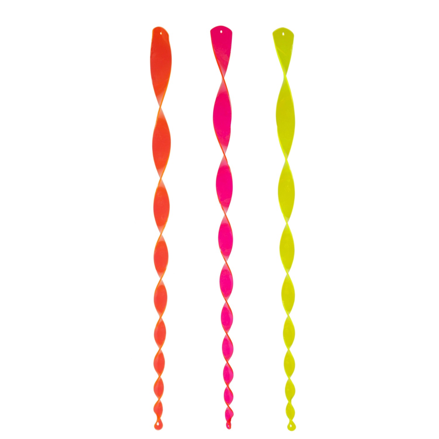Sunny Garden Windspirale 70 cm x 3 cm Kunststoff Neonfarben Farbauswahl