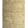 Beige Vesper Kratzbaum-Ersatzsäule aus Seegras, 40 cm hoch, für Kratzbäume.