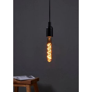 Eglo E27 LED Leuchtmittel, 4W, mit warmweißem Licht und sichtbarem Glühfaden.