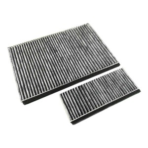 AIR2GO Aktivkohlefilter (2 Stk.) für Siemens Dunstabzugshauben, Ersatz für 11041790/LZ10AKA00.