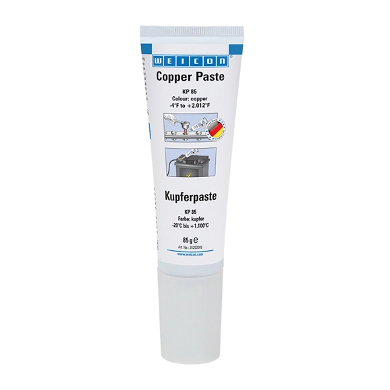 Thumbnail - WEICON Kupferpaste KP 85 Tube 85 g