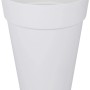 Weißer, hoher Elho Blumentopf Loft Urban, Ø 28 cm, für den Außenbereich.