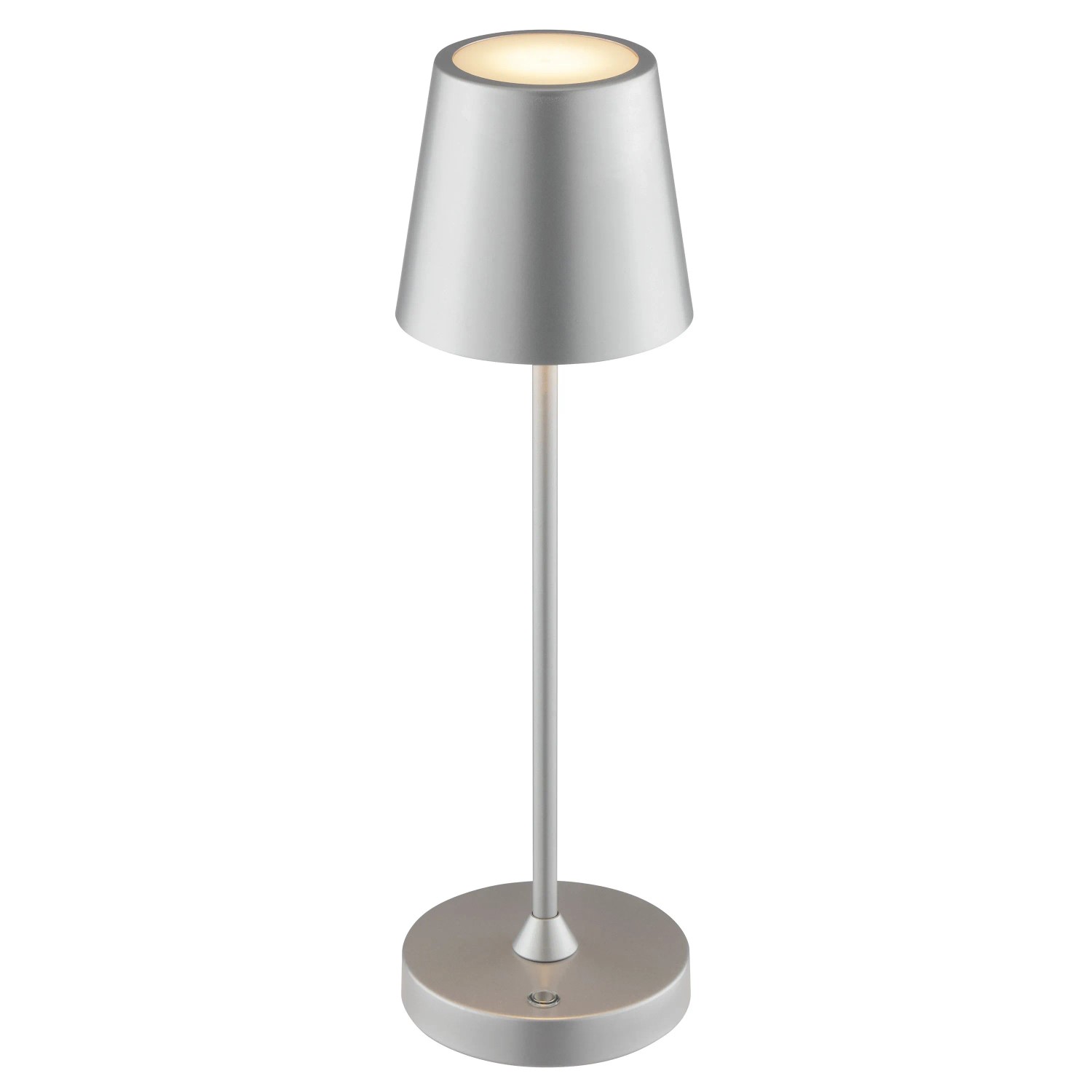 Brilliant Tischleuchte LED Elora 11cm Silber