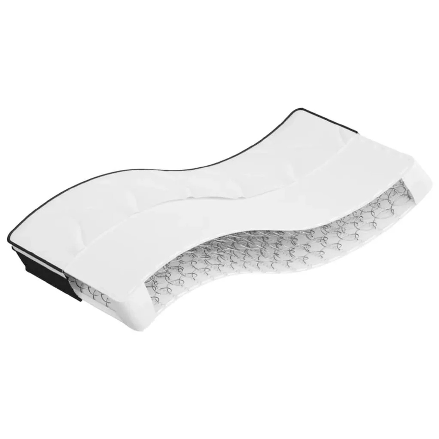 vidaXL Matratze Bonnell-Federkern Mittel 70x200 cm 372952