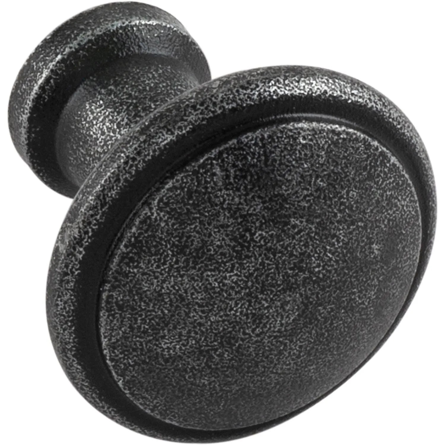 Halcö Knopf Söll ø 40 mm Tiefe 32 mm Eisen Verzinkt Schwarz Passiviert
