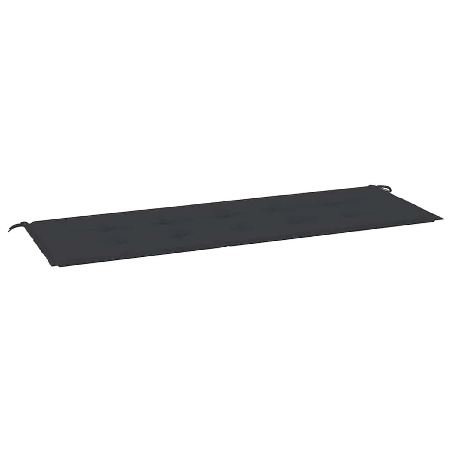 vidaXL Gartenbank-Auflage Schwarz 150x50x4 cm Oxford-Gewebe 47619