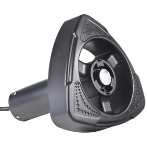 Heissner Teichheizer Aqua Heat ECO 50W, schwarzer Teichwärmer mit Frostwächterfunktion.