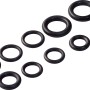 O-Ring-Set, 10-teilig, verschiedene Größen für Sanitäranwendungen.