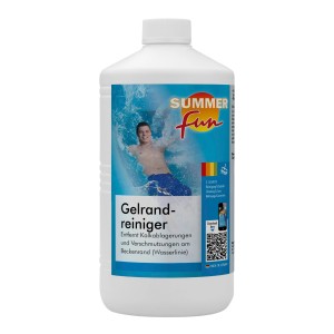 Summer Fun Gelrandreiniger 1 kg zur Poolreinigung: Entfernt Kalk und Schmutz am Beckenrand.