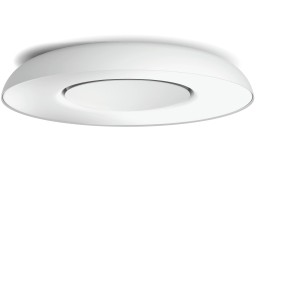 Weiße Philips Hue LED Deckenleuchte Still mit Dimmer für warmweißes bis kaltweißes Licht.