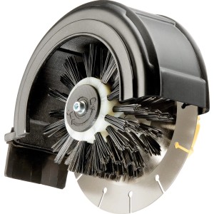 Gloria Cut&Brush 2-in-1 Kantenschneider Aufsatz für MultiBrush: Bürste und Stahlscheibe für saubere Kanten.