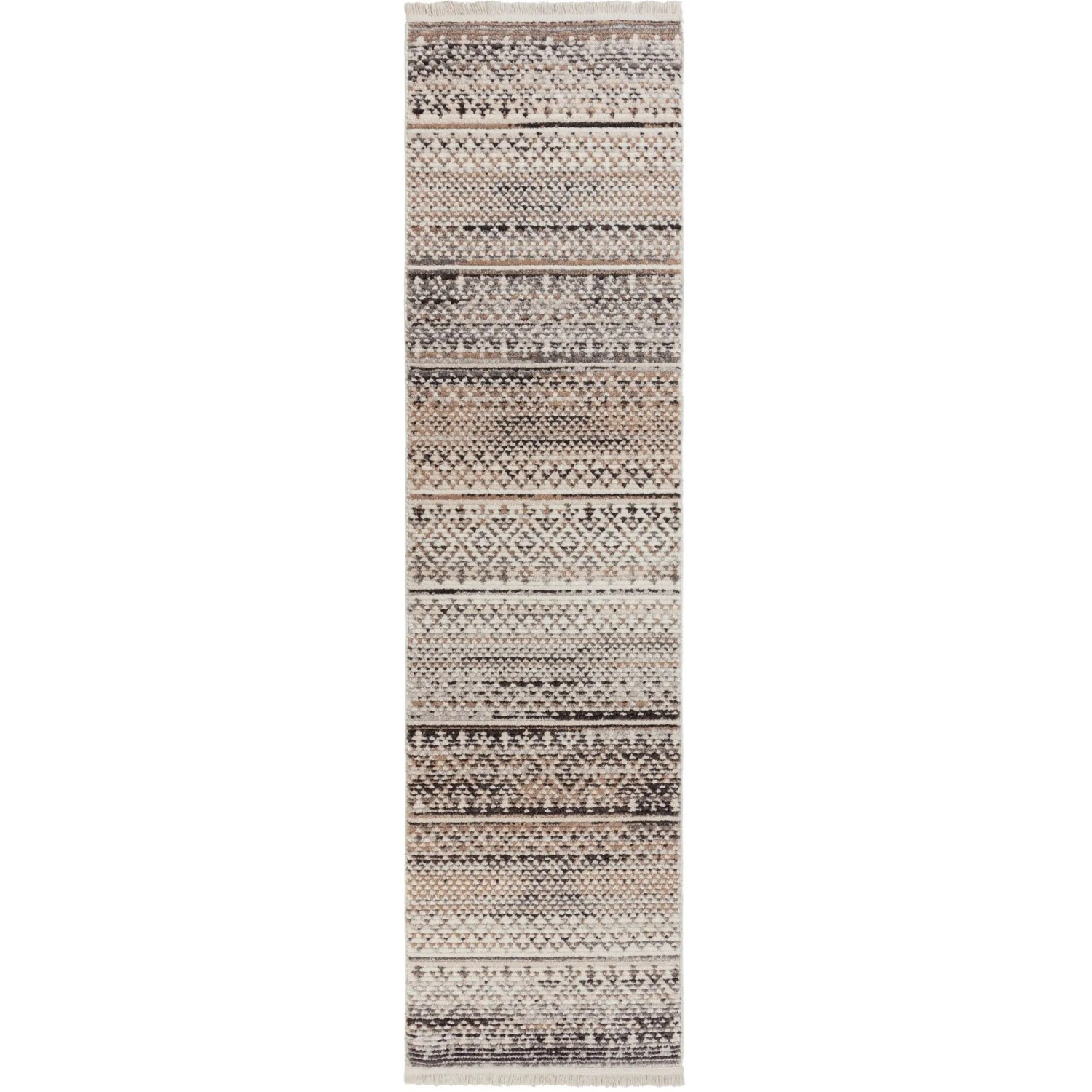 Flair Rugs Kurzflorteppich Camino 66 cm x 300 cm Natural