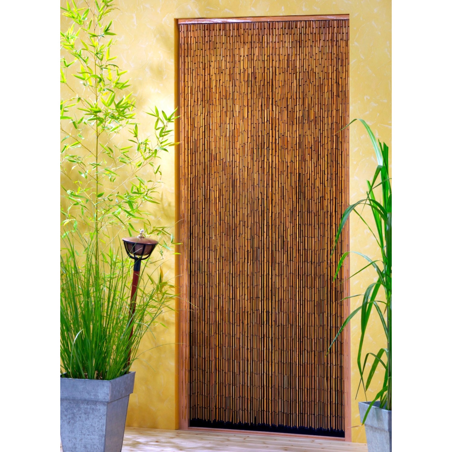 Dekorationsvorhang Saigon Natur 90 cm x 200 cm