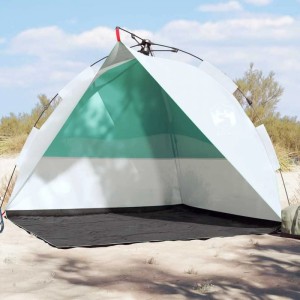 vidaXL Strandzelt Seegrün Quick Release Wasserdicht 4004153