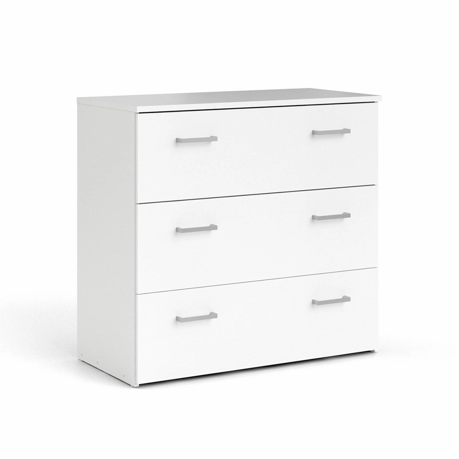 ebuy24 Spell Kommode 3 Schubladen Weiss günstig online kaufen