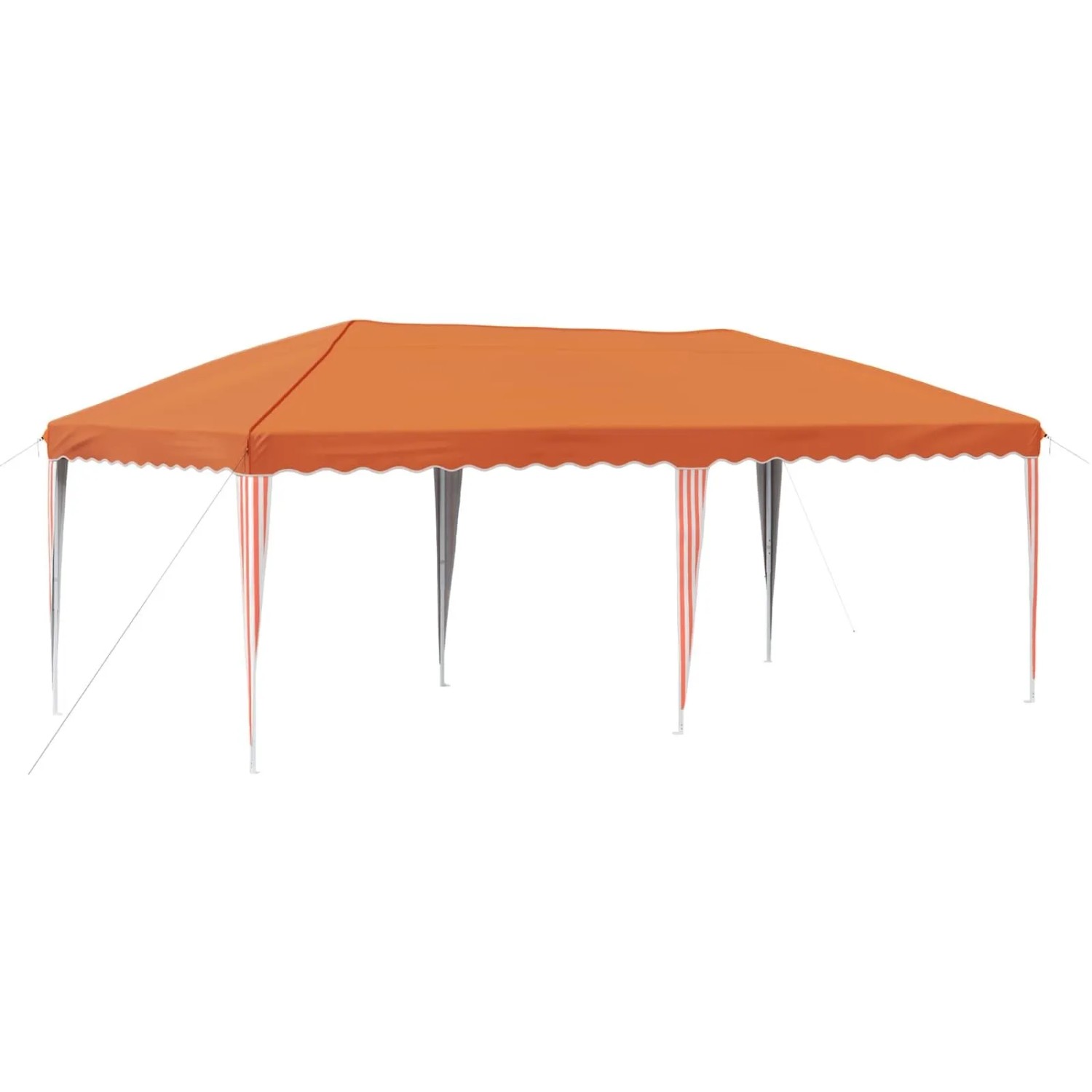 vidaXL Pop-Up Partyzelt 575 x 290 x 245 cm Orange 42019789