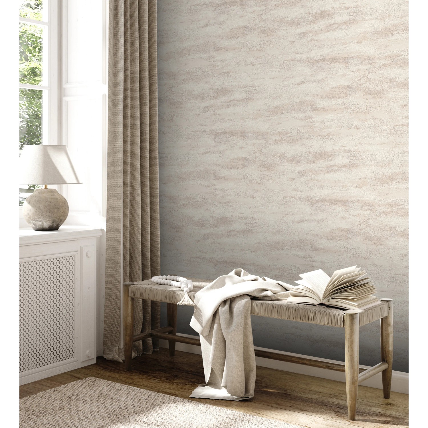 AS-Creation Vliestapete Putzoptik Creme kaufen bei OBI