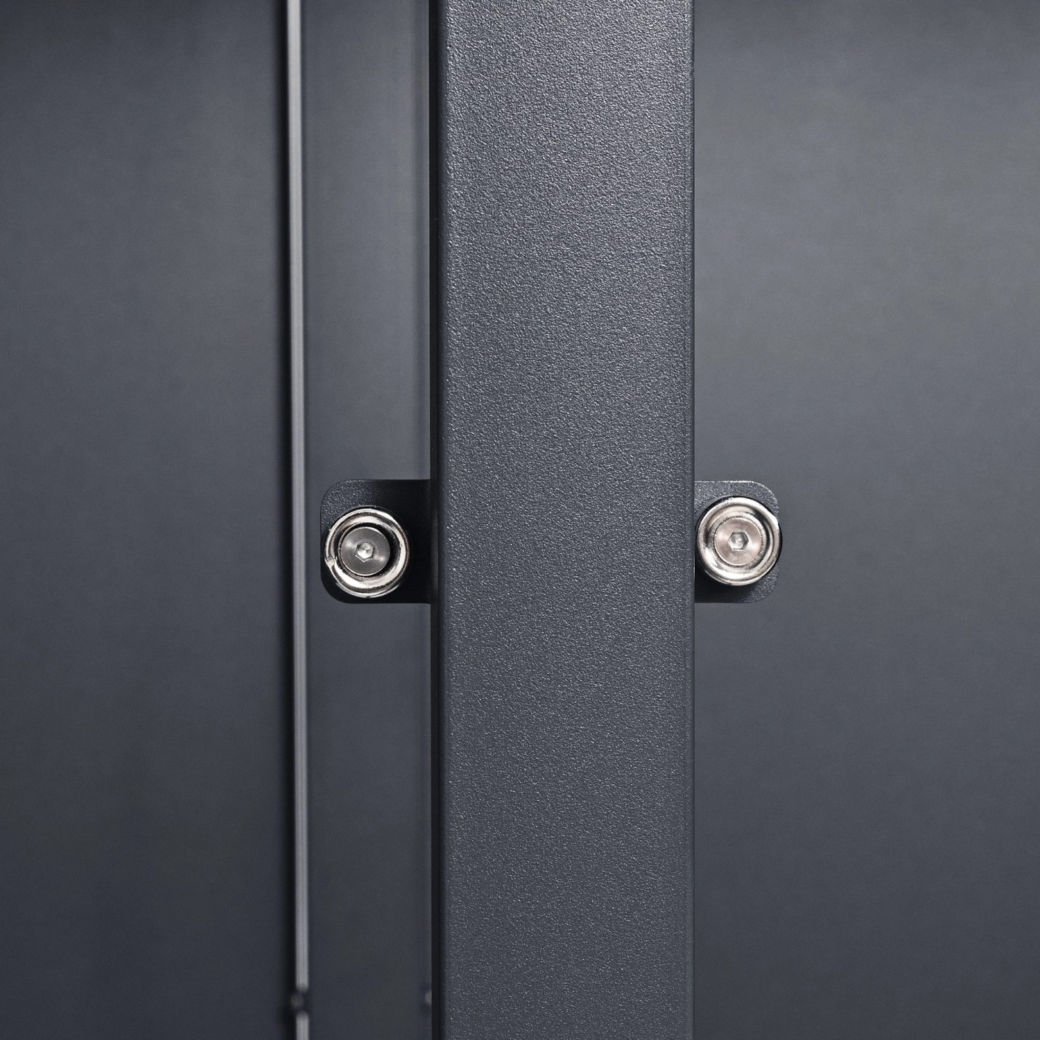 FM-SOLAR Mülltonnenbox anthrazit/Holz für 1 Mülltonne_10