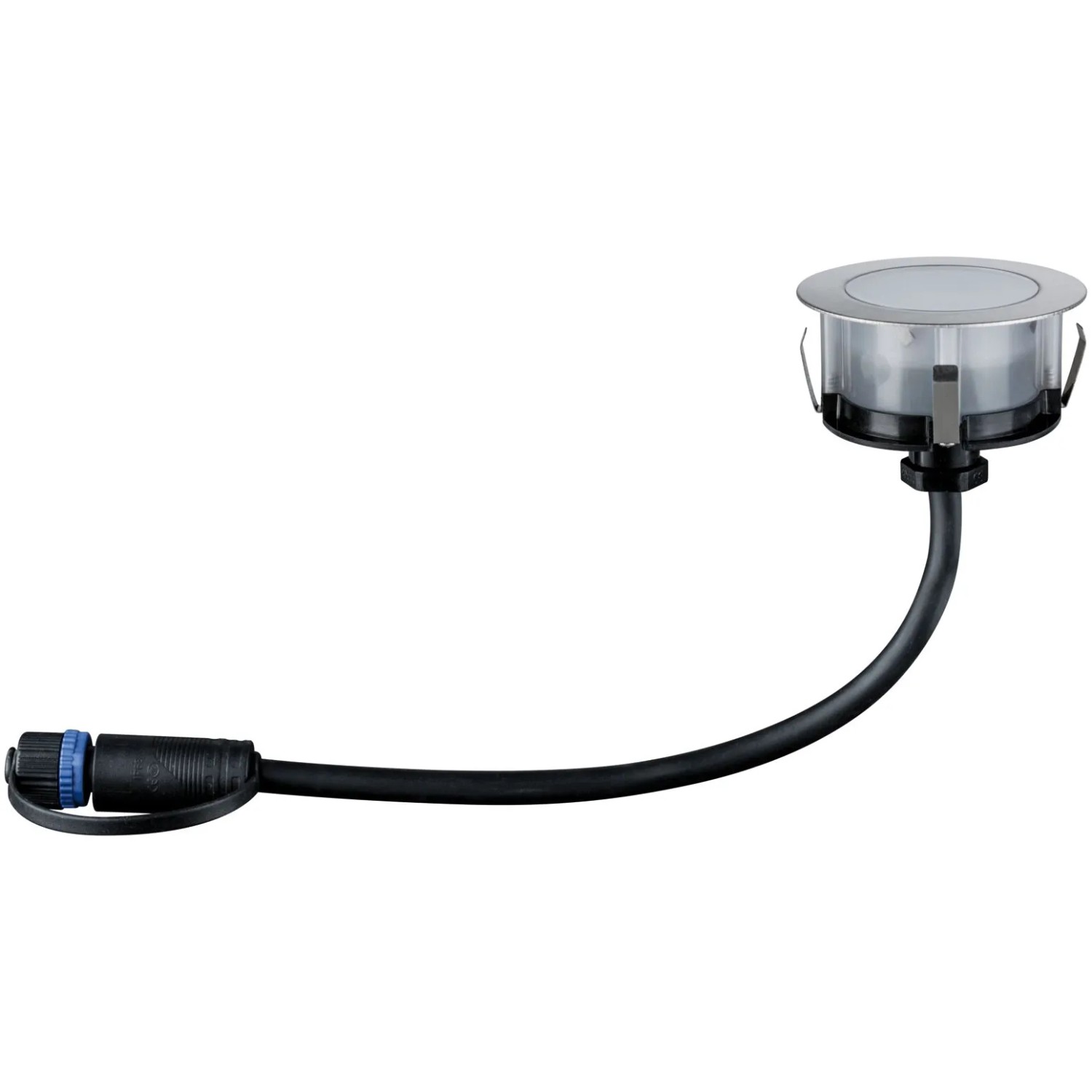 Paulmann LED-Bodeneinbaustrahler Floor Plug & Shine, Ø 7cm, für den Außenbereich.