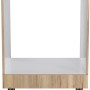 Optifit Herdumbau Erik290 in Wildeiche, 60 cm breit. Unterschrank für Backofen und Kochfeld.
