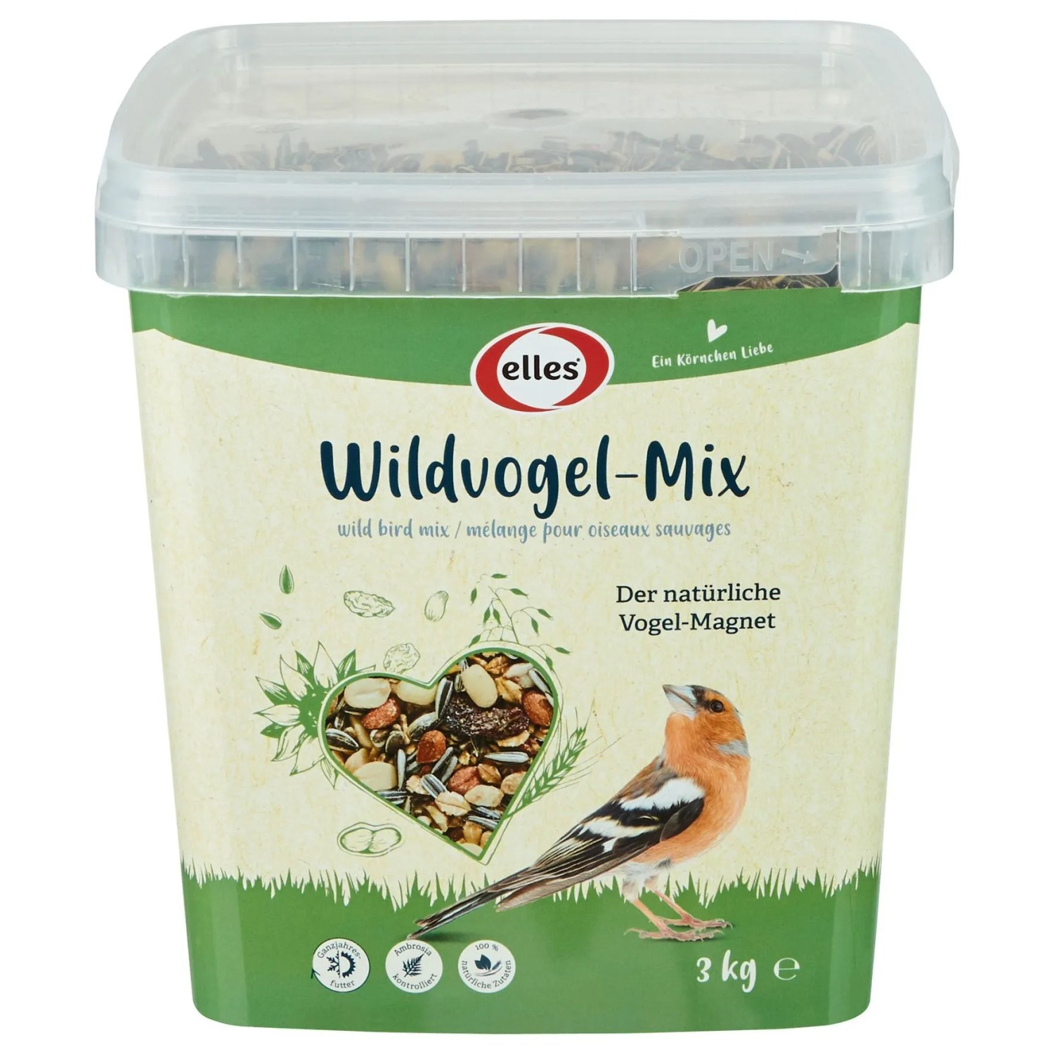 Elles Wildvogelfutter Mix 3 kg