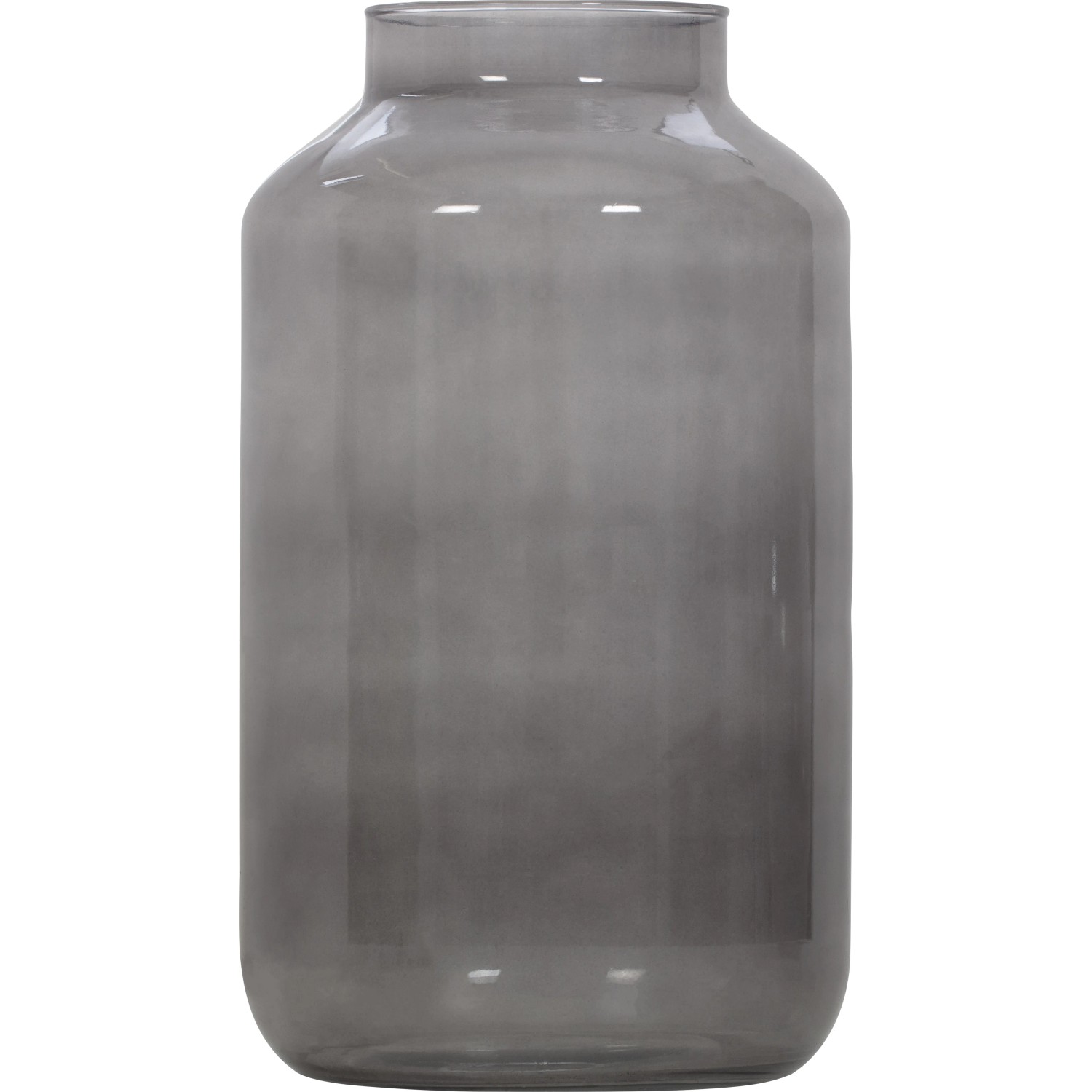 Blumenvase Glas Grau 30,5 cm x Ø 16,5 cm kaufen bei OBI