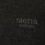 Detailaufnahme: Anthrazitfarbene Siena Garden Auflage Stella, Textilstruktur mit Logo.