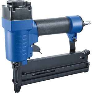 LUX Druckluft Kombi-Nagler-Set, blau/schwarz, für Nägel & Klammern, Zubehör für Kompressoren.