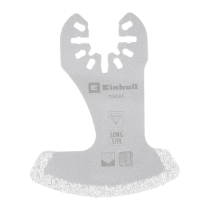 Einhell Diamant-Segmentmesser, 57mm, für Multitool zum Fliesenfugen austrennen.