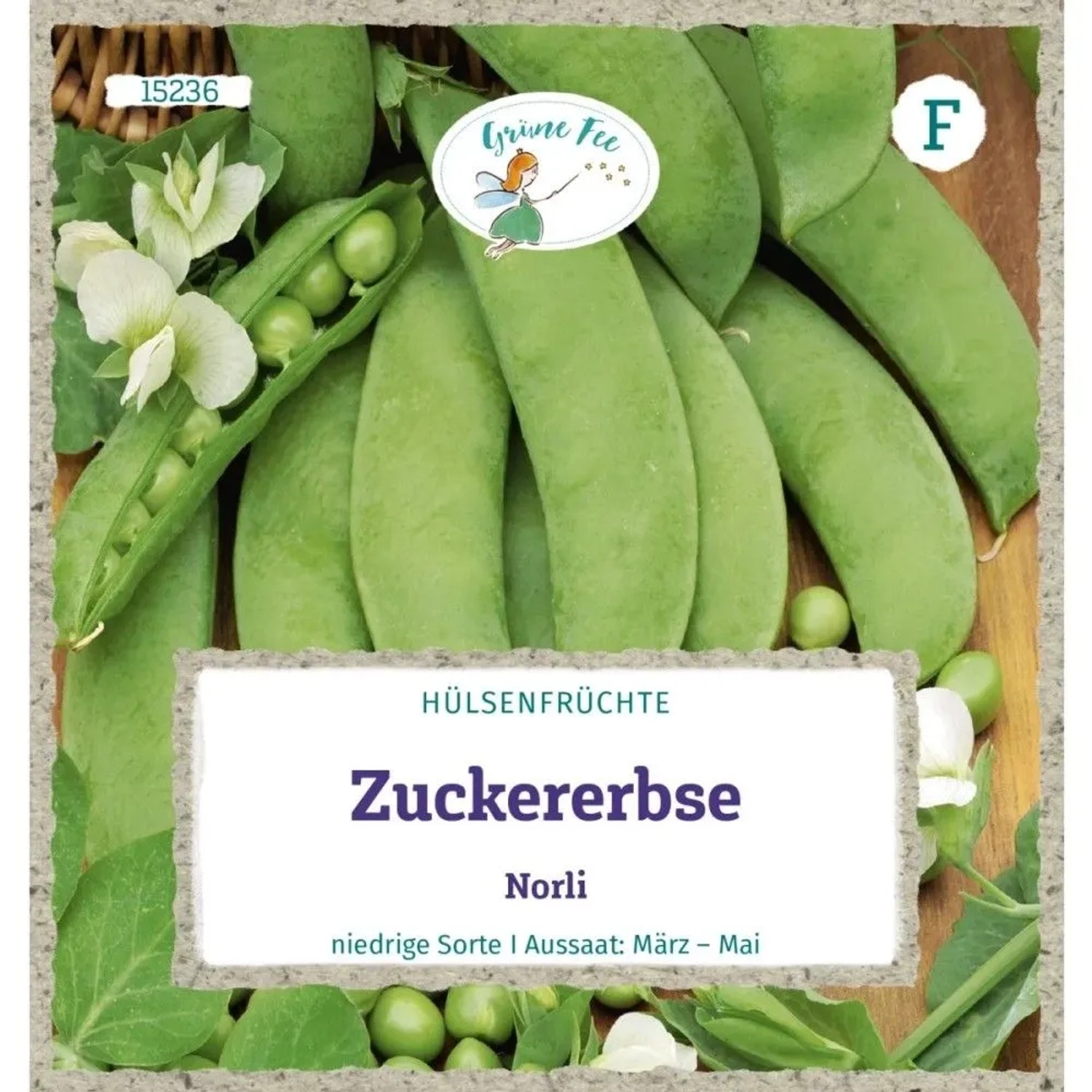 Grüne Fee Zuckererbse Norli Saatgut